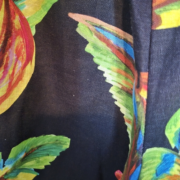 610🦃🎄 NWT farm rio preta banana linen blazer and pants set - Picture 13 of 13